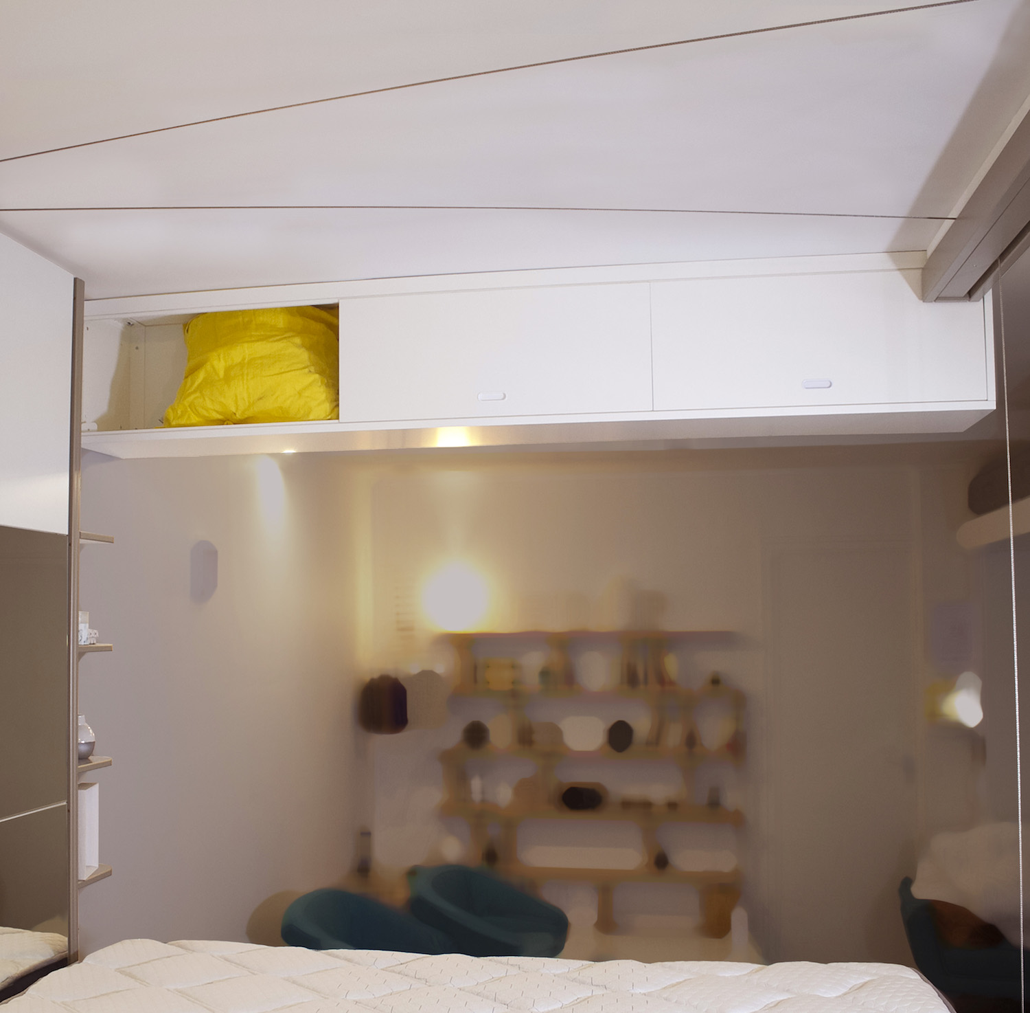 rangement suspendu pour lit relevable bedUp®