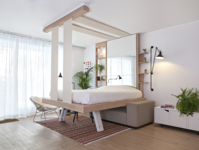 lit escamotable plafond bedUp® 2 places