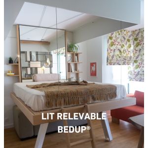 lit escamotable plafond gain de place