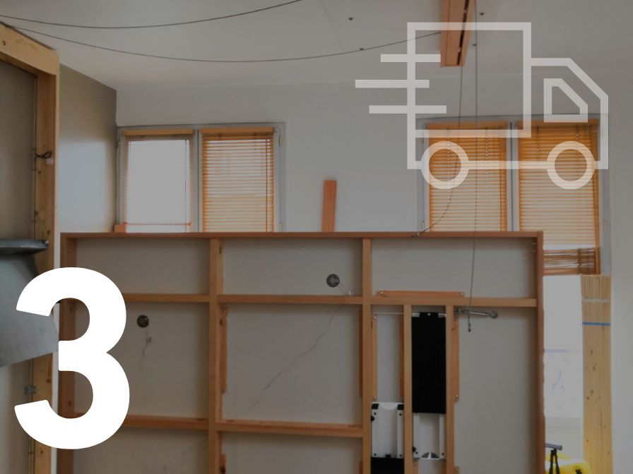 Étapes de votre projet gain de place bedUp® : conception, étude technique, installation