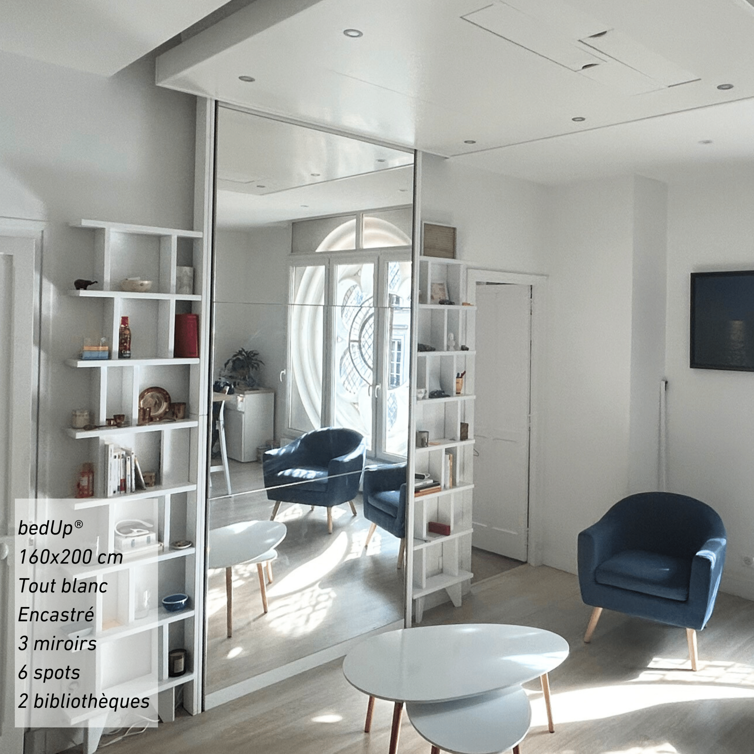 Lit escamotable au plafond bedUp® – Image 6