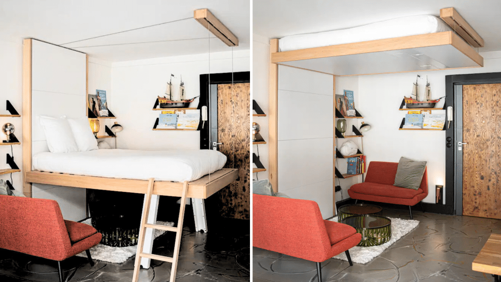 Lit escamotable bedUp® version basique – solution accessible premier prix